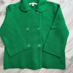 Old Navy womens Green Pea Coat sweater